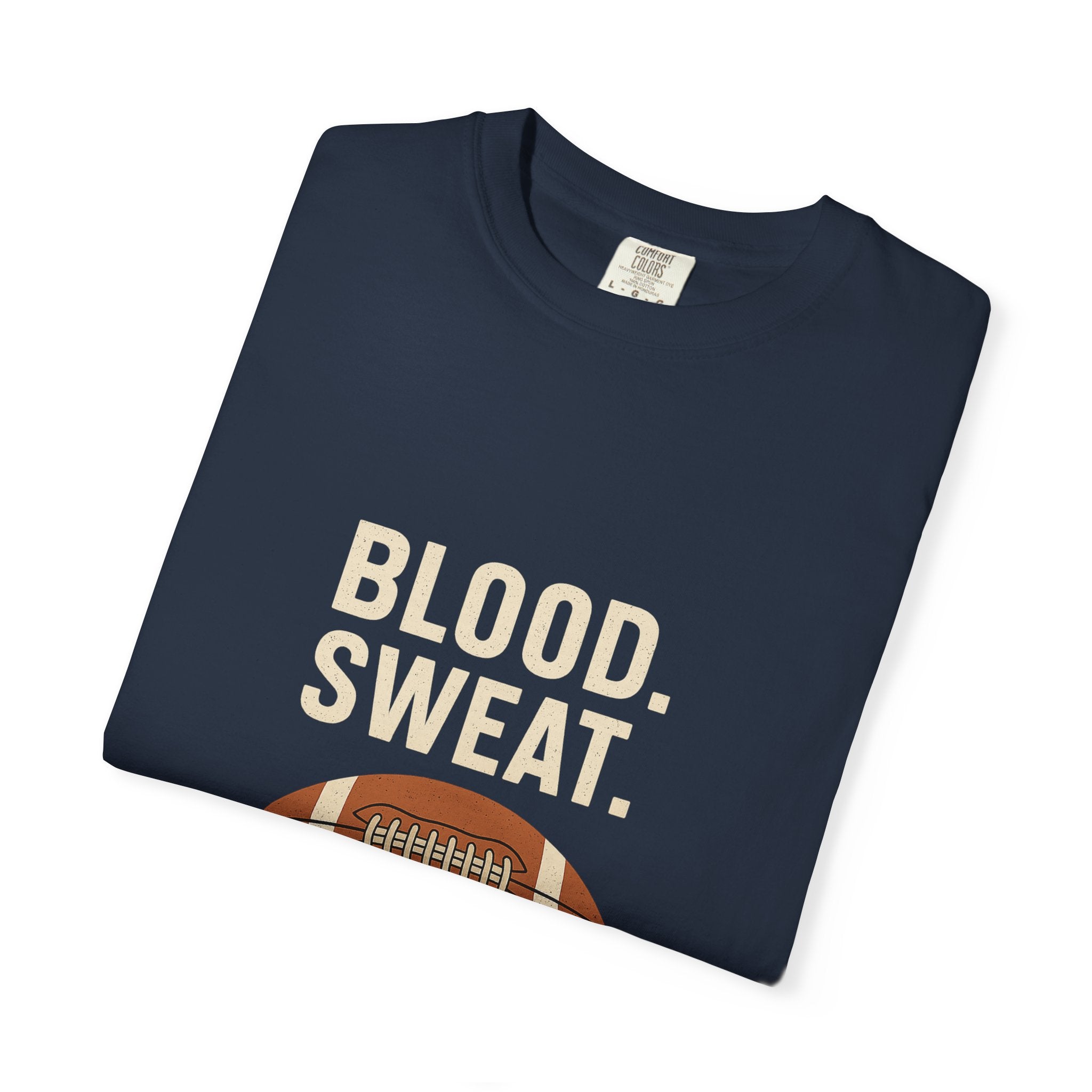 Football Fan T-Shirt, Unisex Garment-Dyed Tee, Sports Shirt, Game Day Apparel, Touchdown Celebration Gear