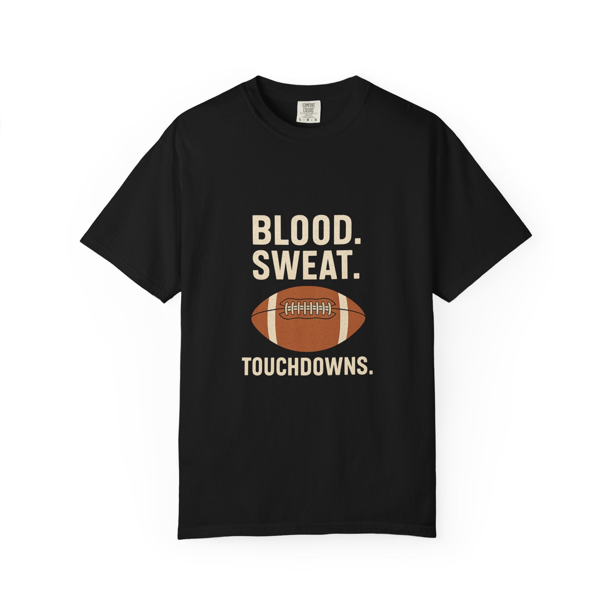 Football Fan T-Shirt, Unisex Garment-Dyed Tee, Sports Shirt, Game Day Apparel, Touchdown Celebration Gear