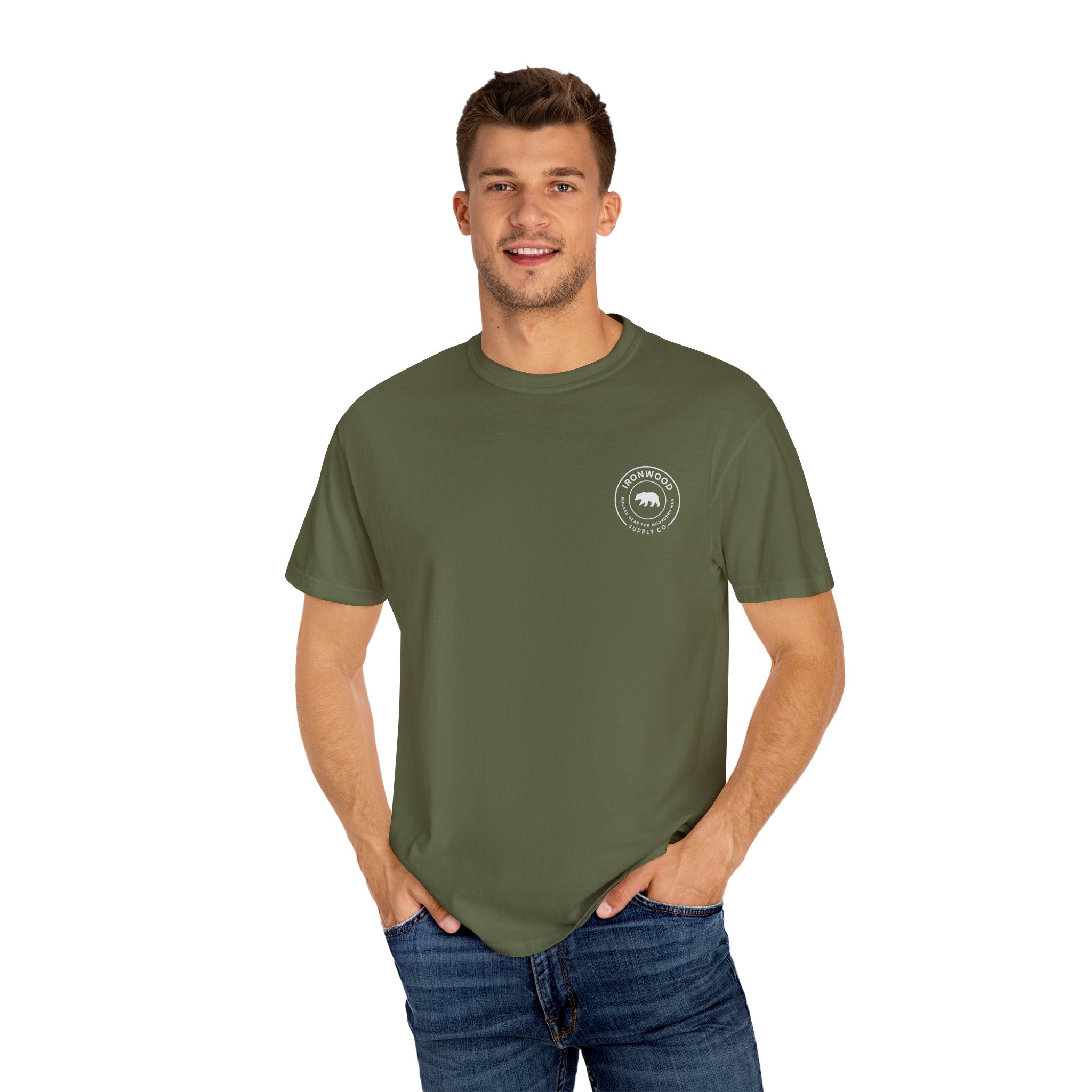 Garment-Dyed Fitness T-shirt for Food Lovers, Gym Apparel, Funny Tee, Bacon & Barbells Shirt, Unisex Workout Top