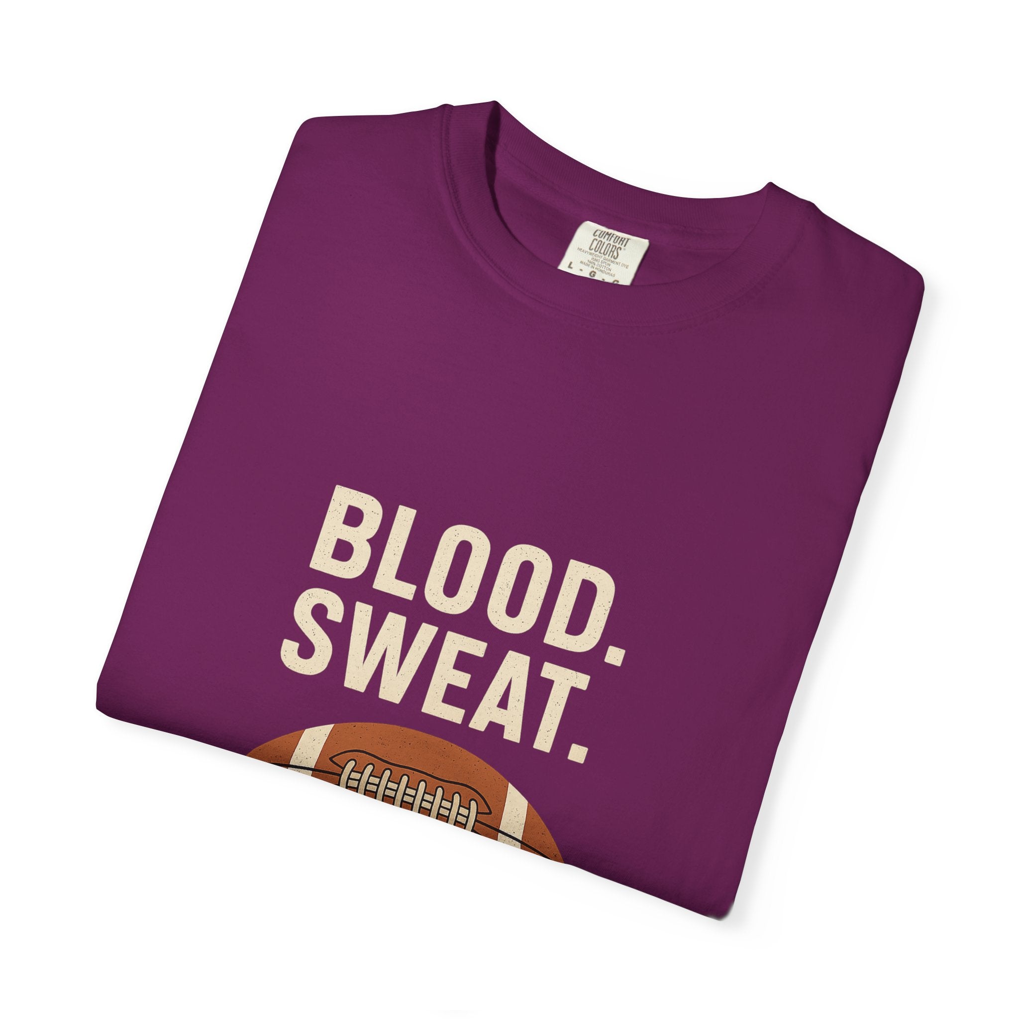 Football Fan T-Shirt, Unisex Garment-Dyed Tee, Sports Shirt, Game Day Apparel, Touchdown Celebration Gear