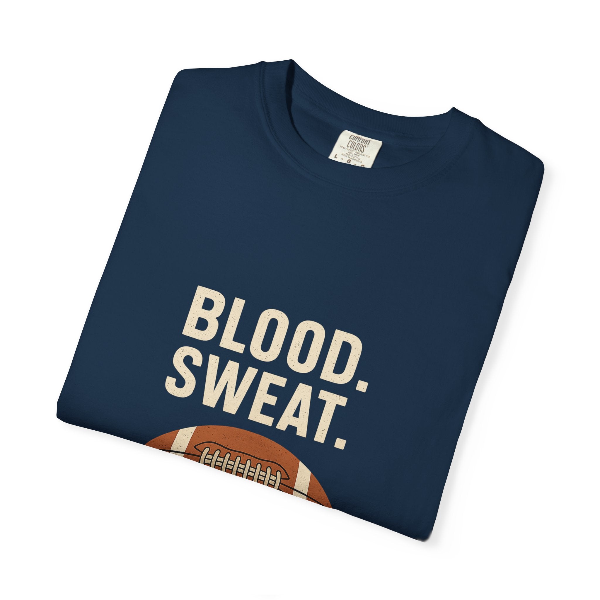 Football Fan T-Shirt, Unisex Garment-Dyed Tee, Sports Shirt, Game Day Apparel, Touchdown Celebration Gear