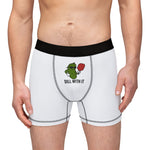 Dill With It Men's Boxers - Fun Gift for Dad, Unique Underwear for Birthdays, Father's Day, Gag Gift, Comfortable Loungewear