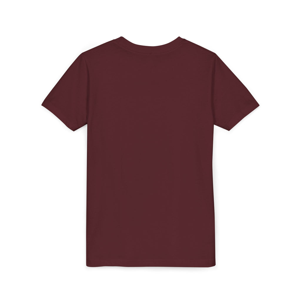Youth Short Sleeve Tee - Will Run for Touchdowns and Donuts, Fun Sports Shirt, Gift for Young Athletes, Birthday, Back to School, [...]