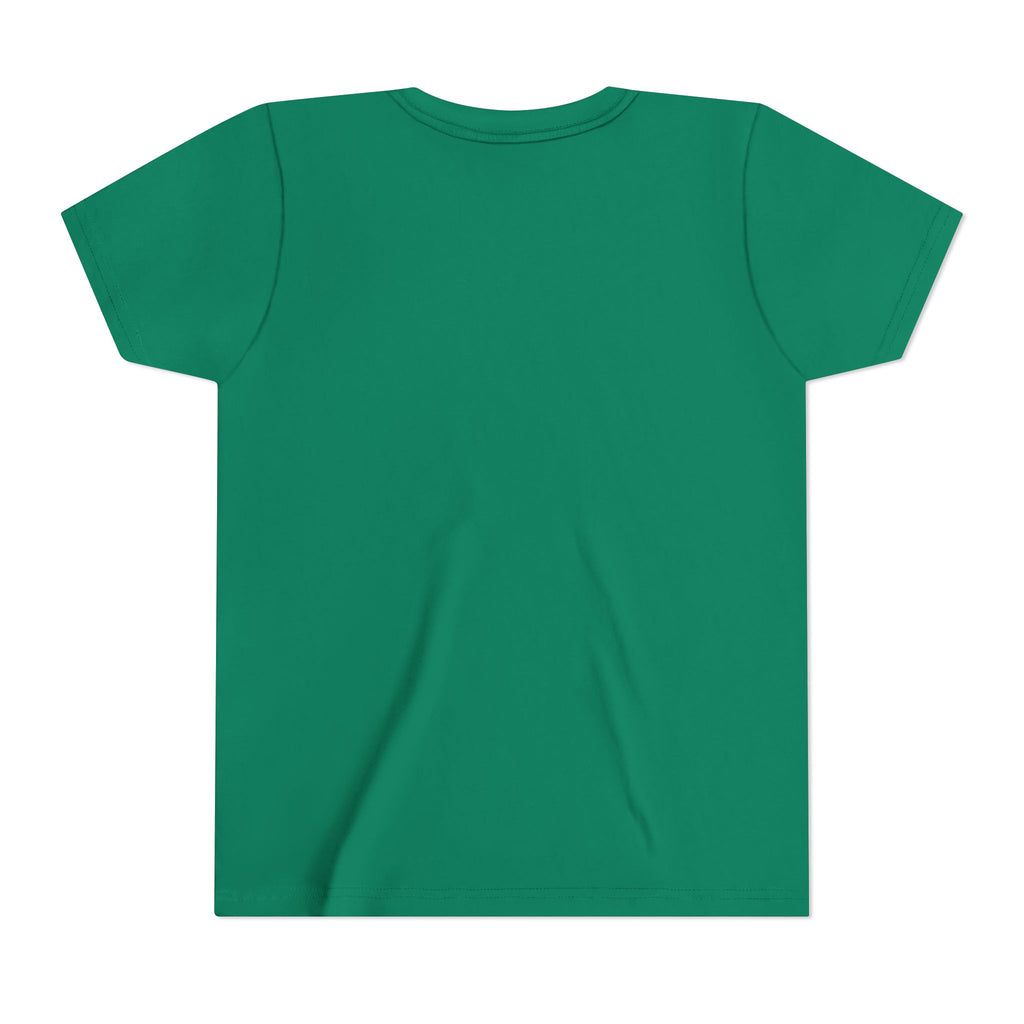 Youth Short Sleeve Tee - Will Run for Touchdowns and Donuts, Fun Sports Shirt, Gift for Young Athletes, Birthday, Back to School, [...]