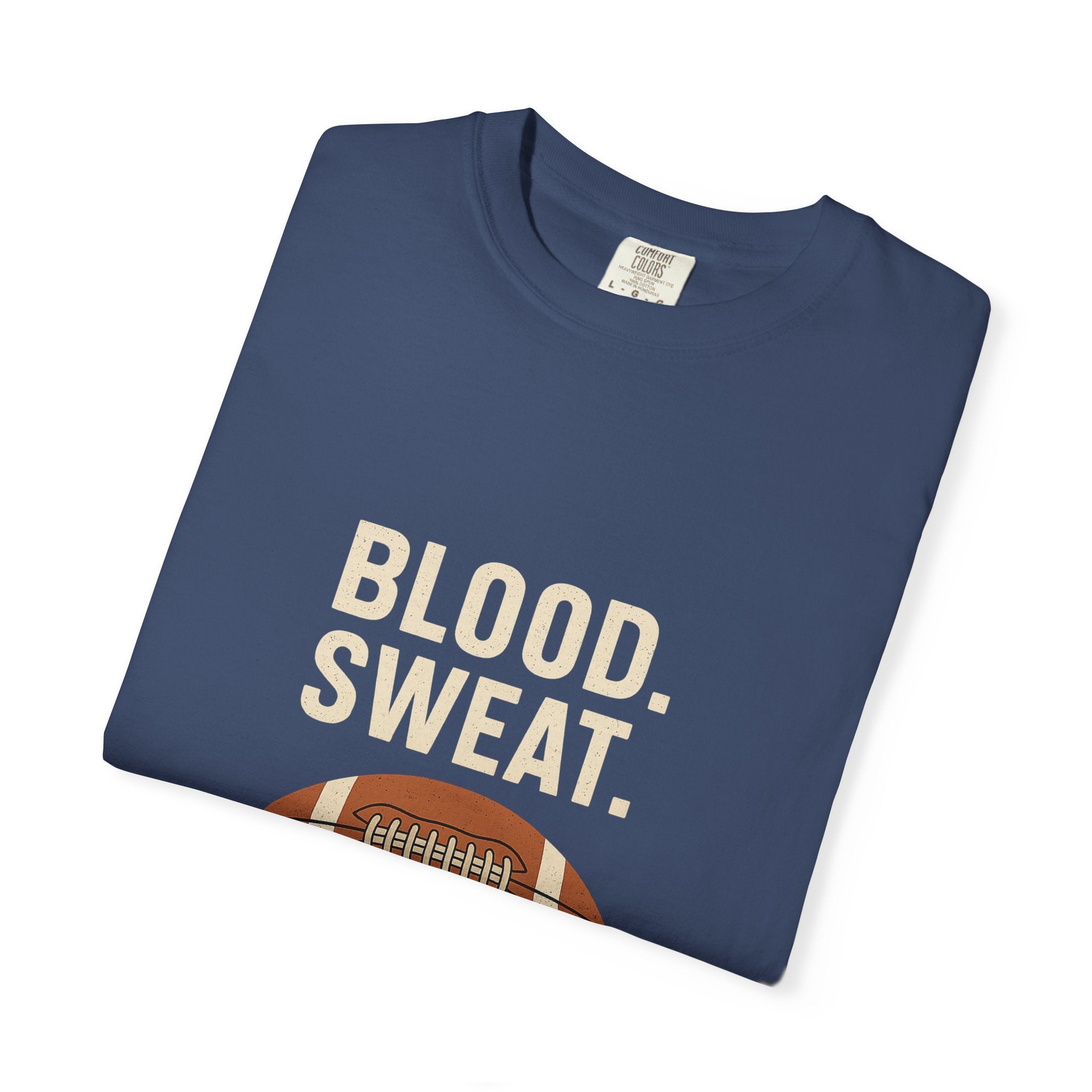 Football Fan T-Shirt, Unisex Garment-Dyed Tee, Sports Shirt, Game Day Apparel, Touchdown Celebration Gear