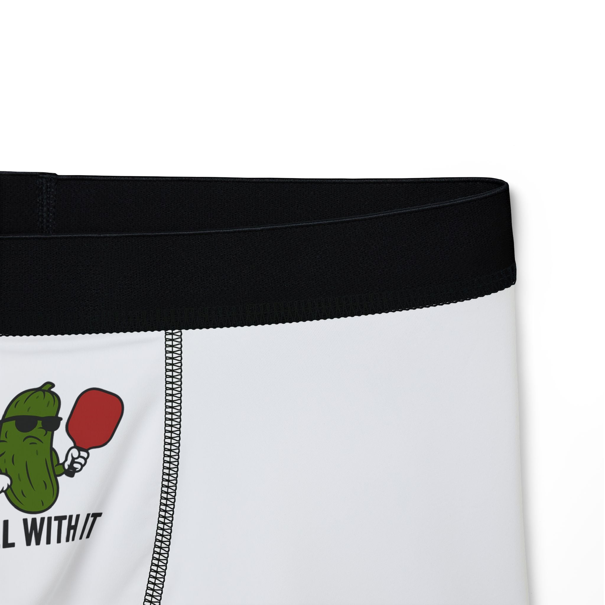Dill With It Men's Boxers - Fun Gift for Dad, Unique Underwear for Birthdays, Father's Day, Gag Gift, Comfortable Loungewear