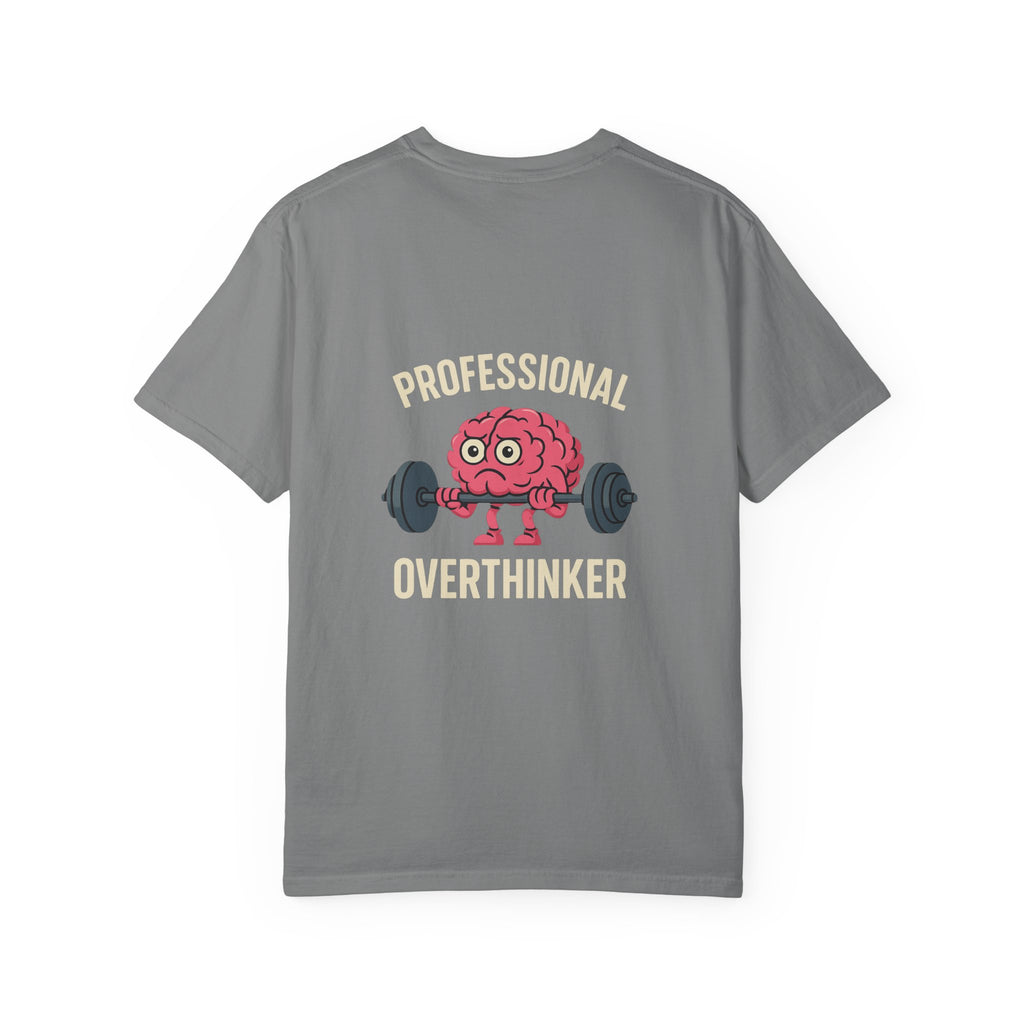 Funny Unisex T-Shirt for Overthinkers, Casual Wear, Gift for Friends, Brain Workout Tee, Humor T-Shirt, Everyday Comfort Top