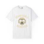 Beard Goals T-Shirt, Fun Graphic Tee, Dog Lover Apparel, Casual Wear, Gifts for Him, Father's Day T-Shirt