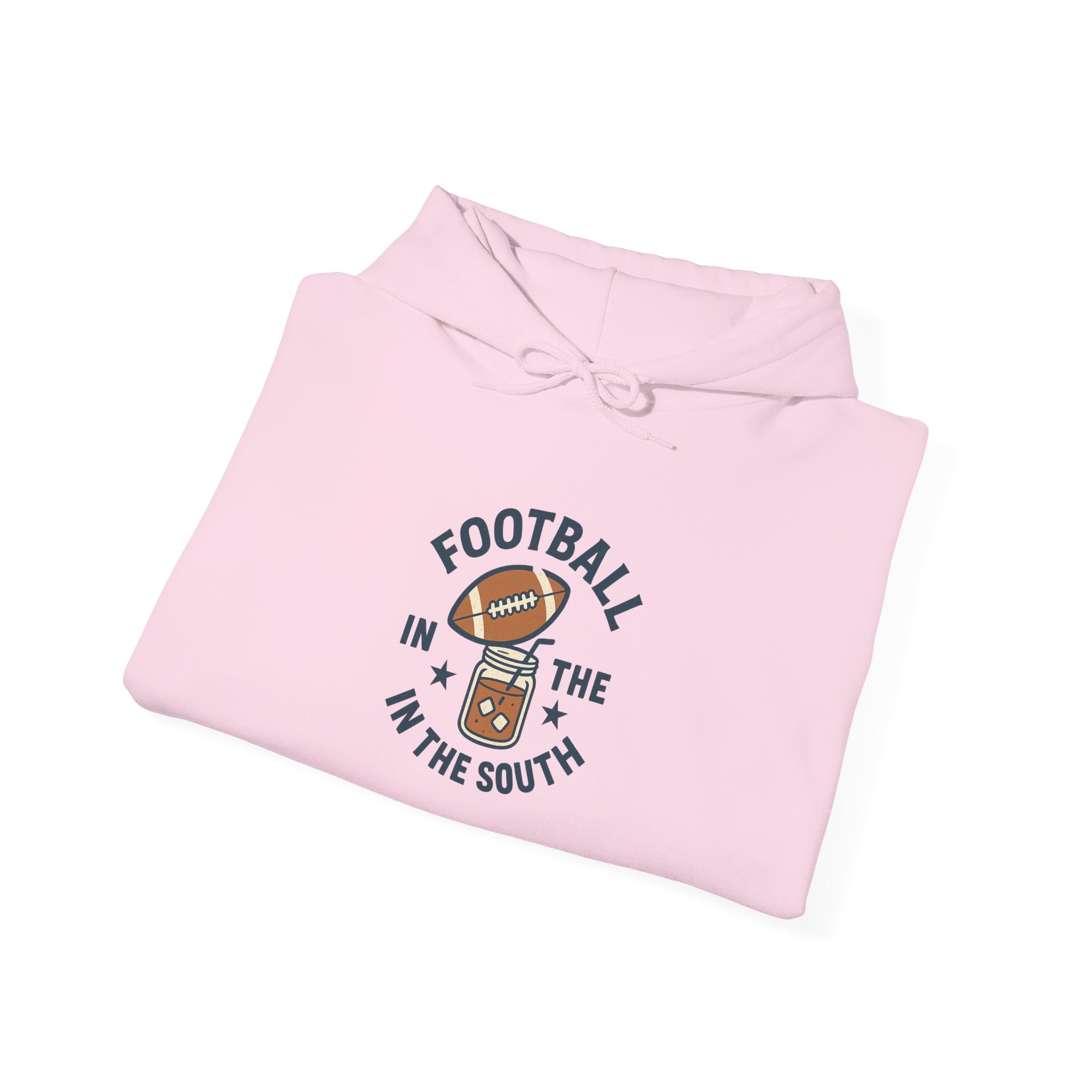 Football in the South Hoodie | Unisex Heavy Blend Sweatshirt for Game Day, Casual Wear, Southern Pride, Sports Gifts, Fall Fashion